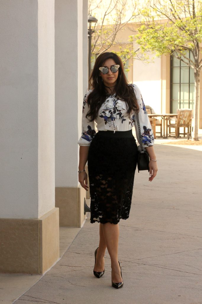 free people lace skirt