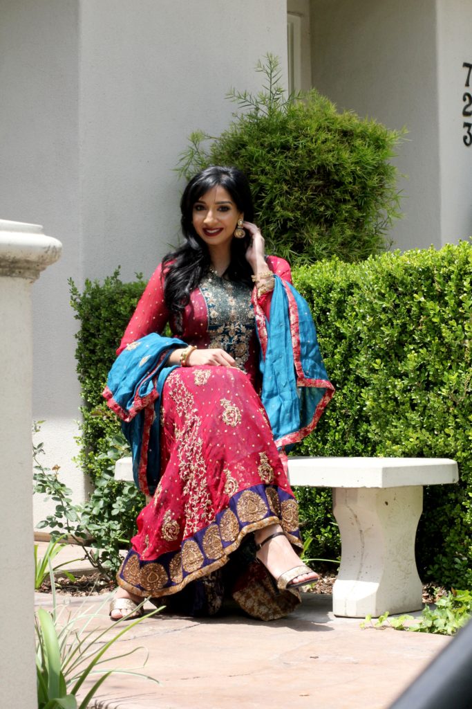 Pakistani indian dress by Yoomnas boutique