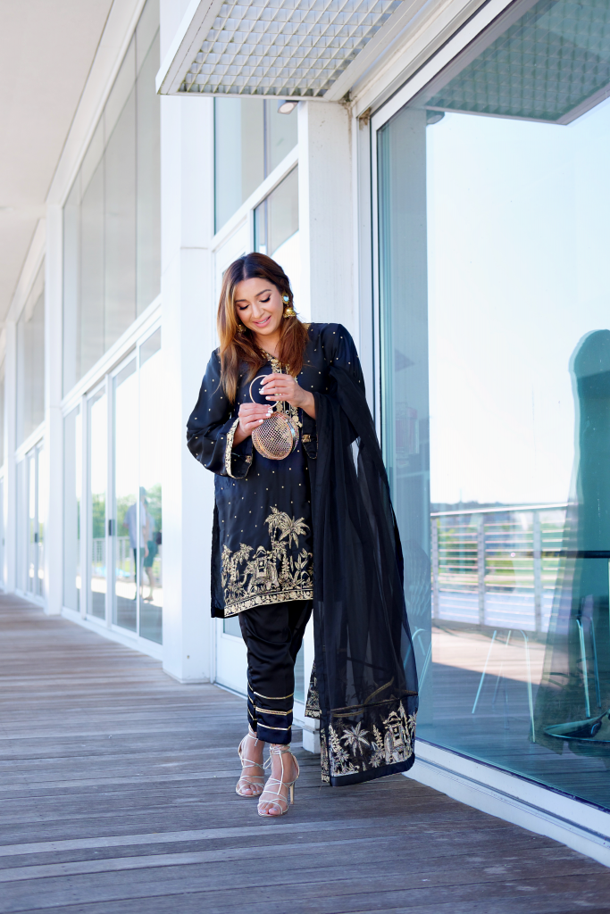 browngirlstyles southasian blogger wearing desi outfit